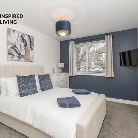 Lejlighed Stylish & Modern 2 Bed 2 Bath With Free Parking Leeds (West Yorkshire)