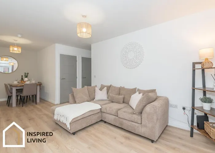 公寓 Stylish & Modern 2 Bed 2 Bath With Free Parking