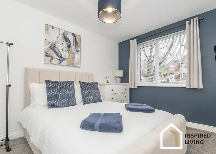 公寓 Stylish & Modern 2 Bed 2 Bath With Free Parking *